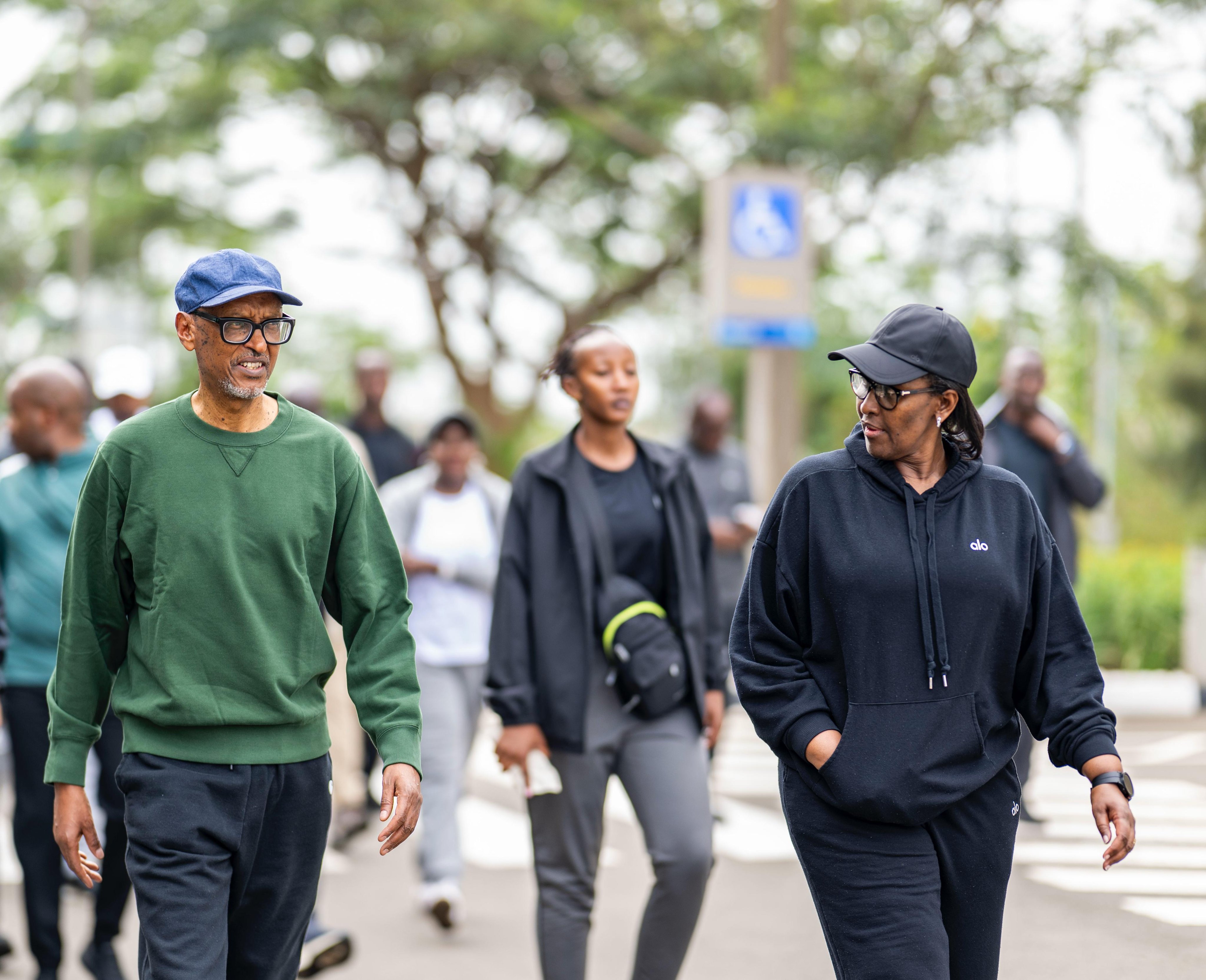 President Kagame joins Kigali residents for Car Free Day (Photos)