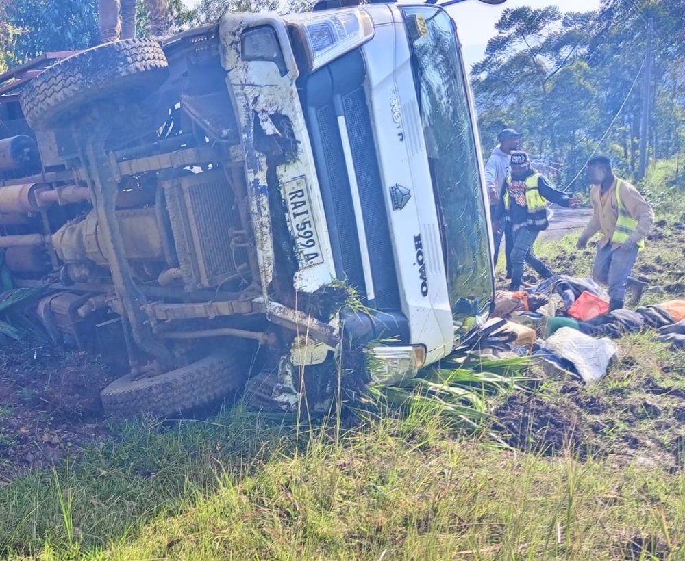 Nyamasheke: Truck accident injures 16