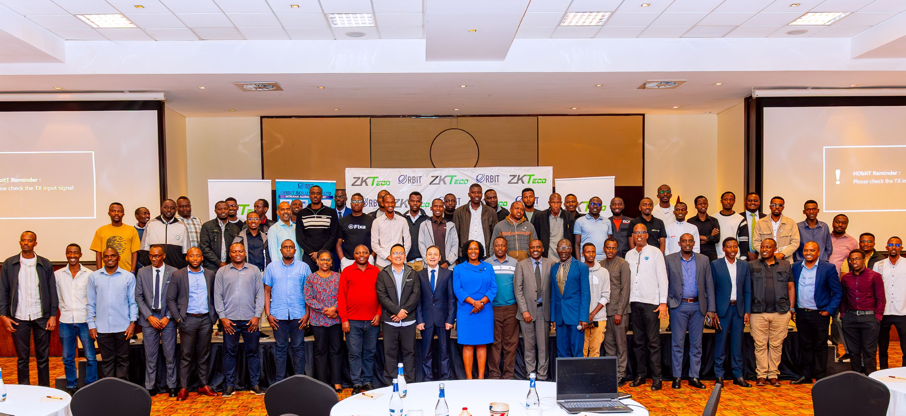 Orbit Solutions, ZKTeco showcase smart security solutions at Kigali conference