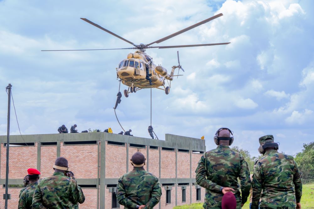 RDF soldiers complete basic counter-terrorism training 