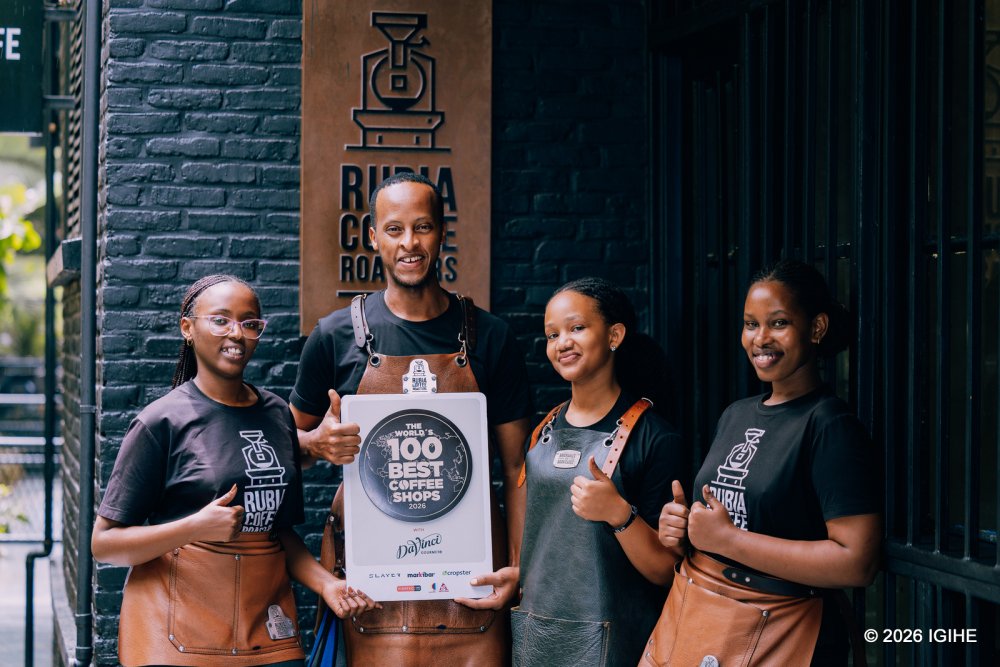 Rwandan coffee roaster makes global top 100 for the first time