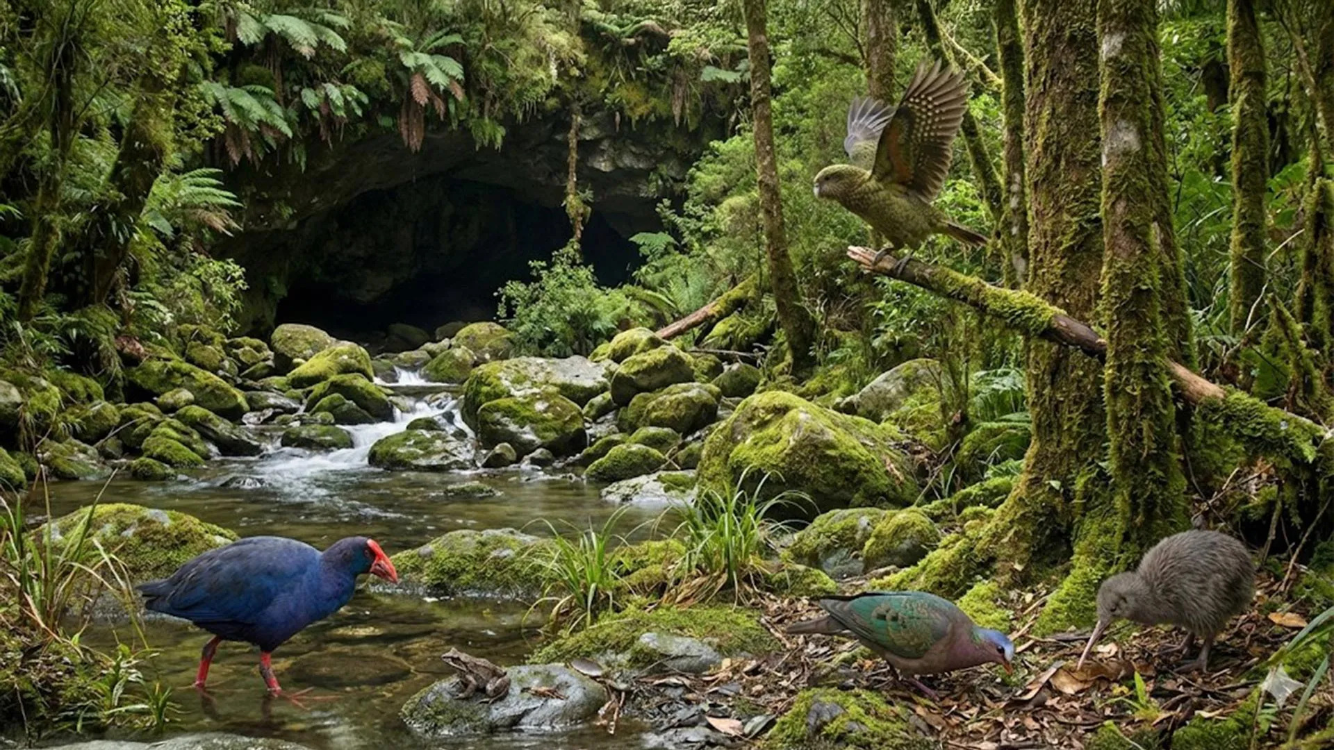 Ancient  fossil  discovery  unveils  lost  New Zealand Wildlife