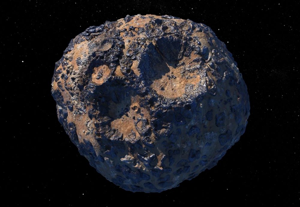 A massive crater on Asteroid Psyche could reveal its lost origins – study