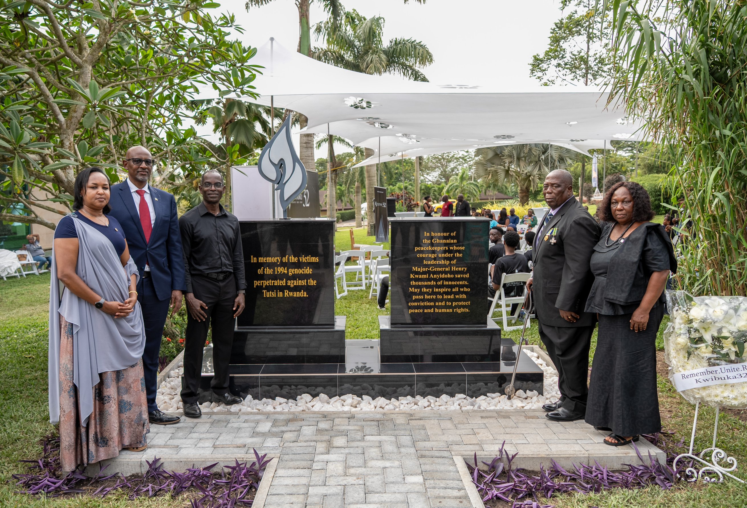 Ghanaian university unveils monument honouring victims of Genocide against the Tutsi