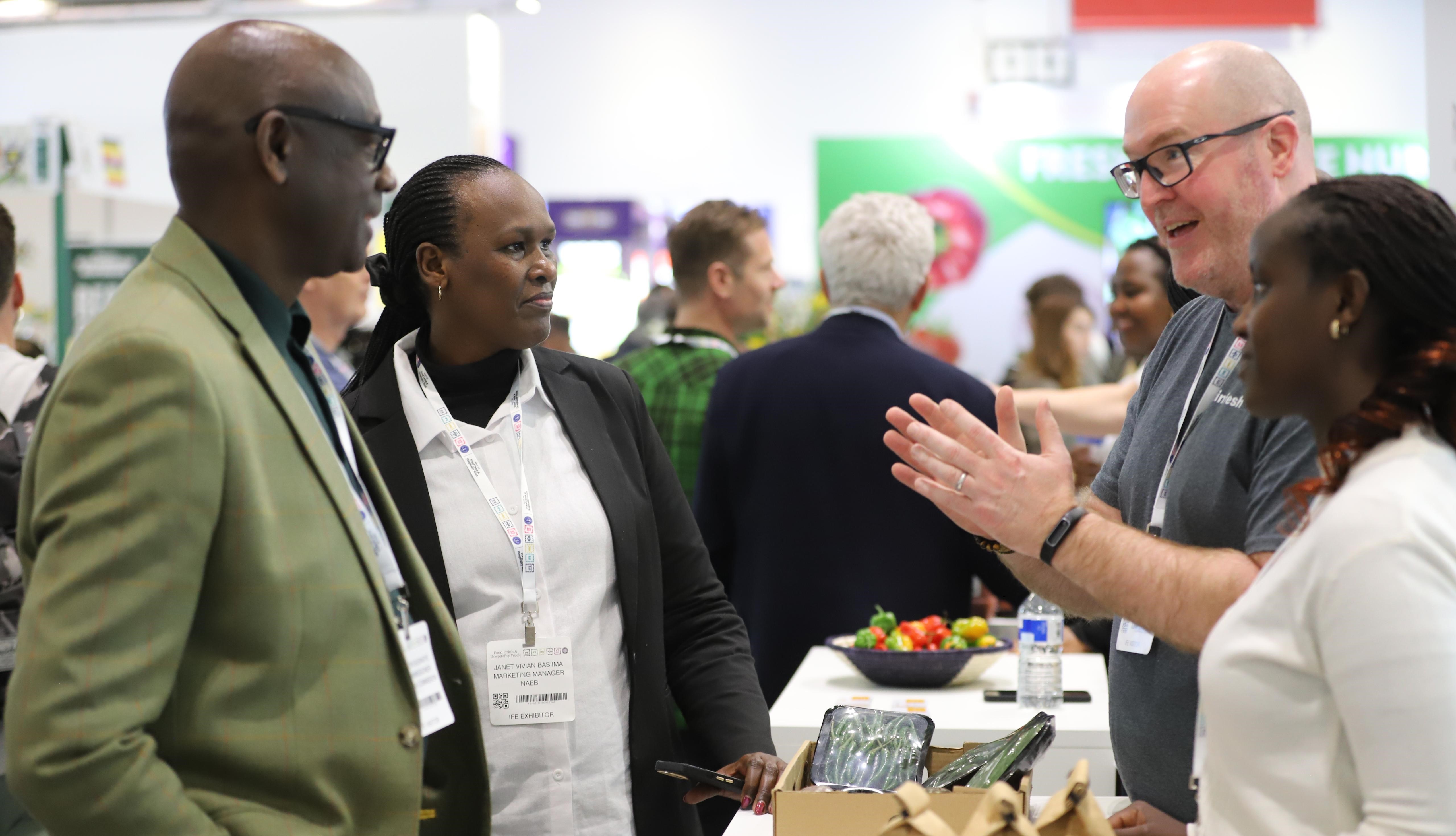 Amb. Busingye urges Rwandan exporters affected by Middle East war to turn to UK market