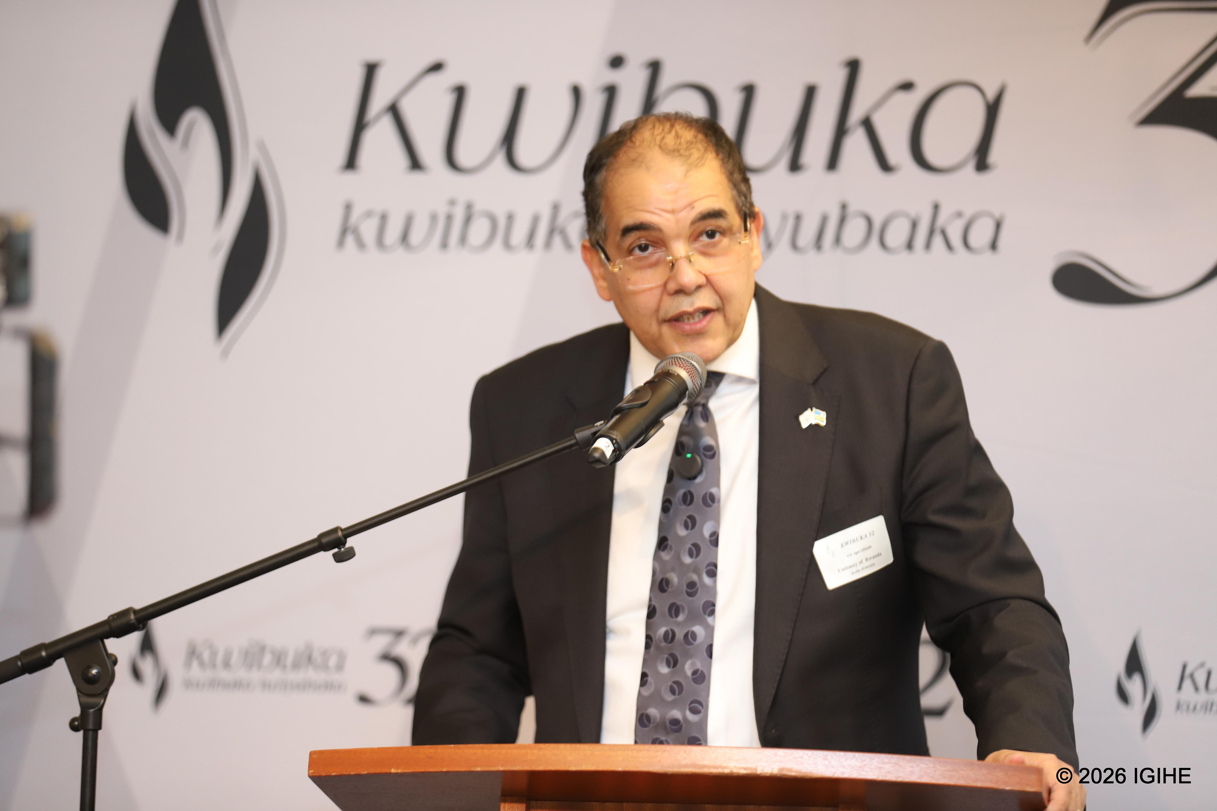 Amb. Igor César urges global action against genocide denial and hate
