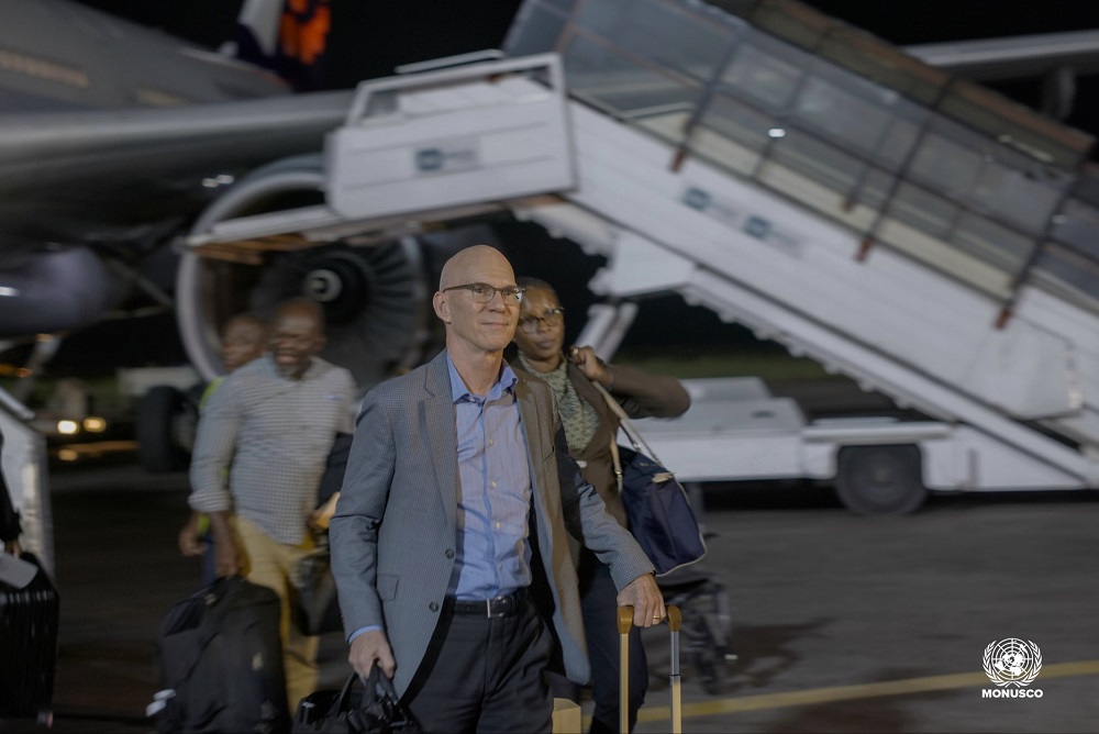 American James Swan takes helm of MONUSCO