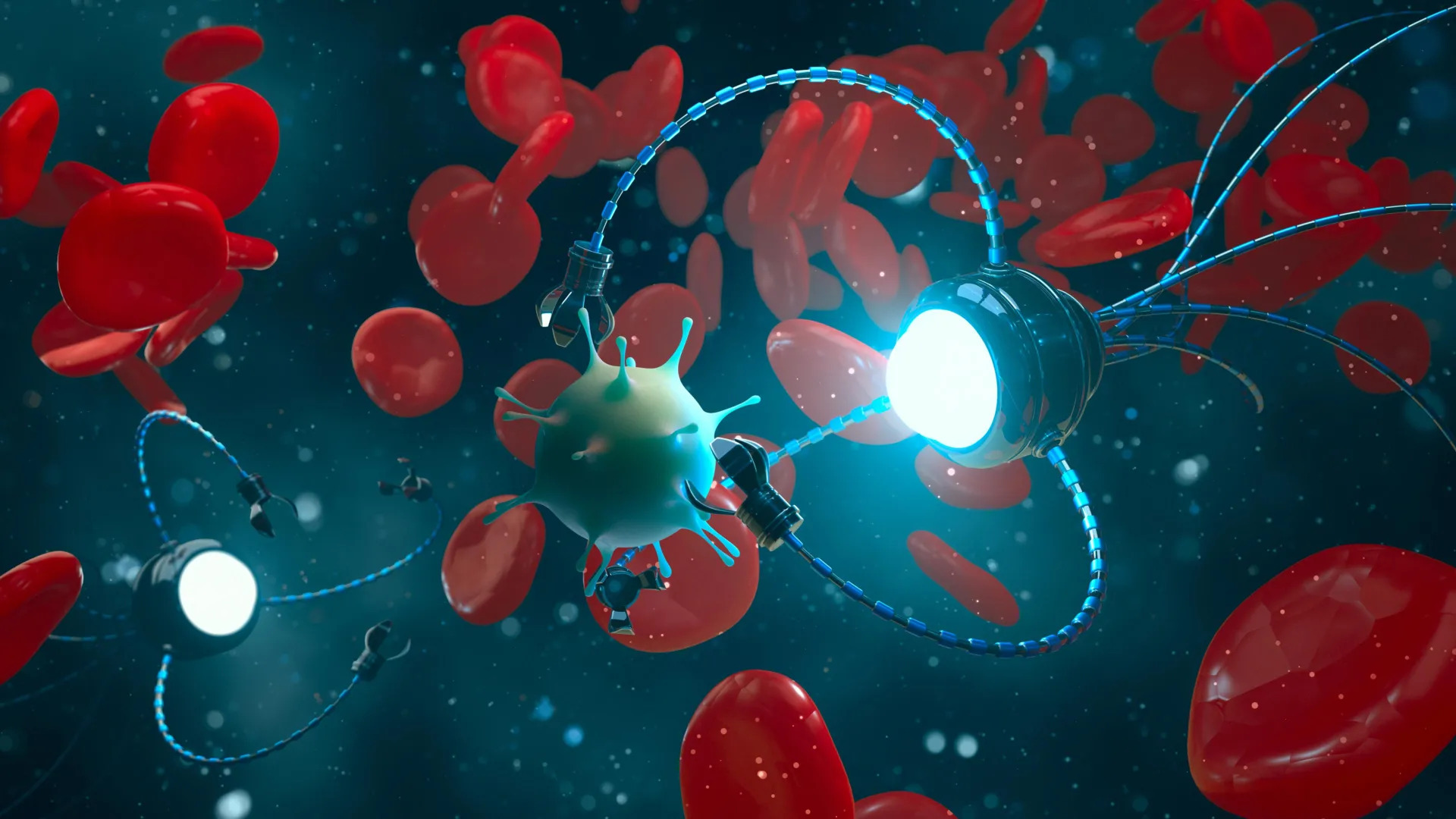 Scientists create  programmable DNA  robots for  targeted  medical  treatments