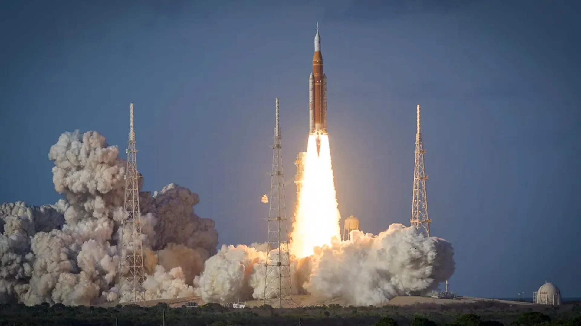 U.S. sends astronauts on first lunar flyby mission in over five decades