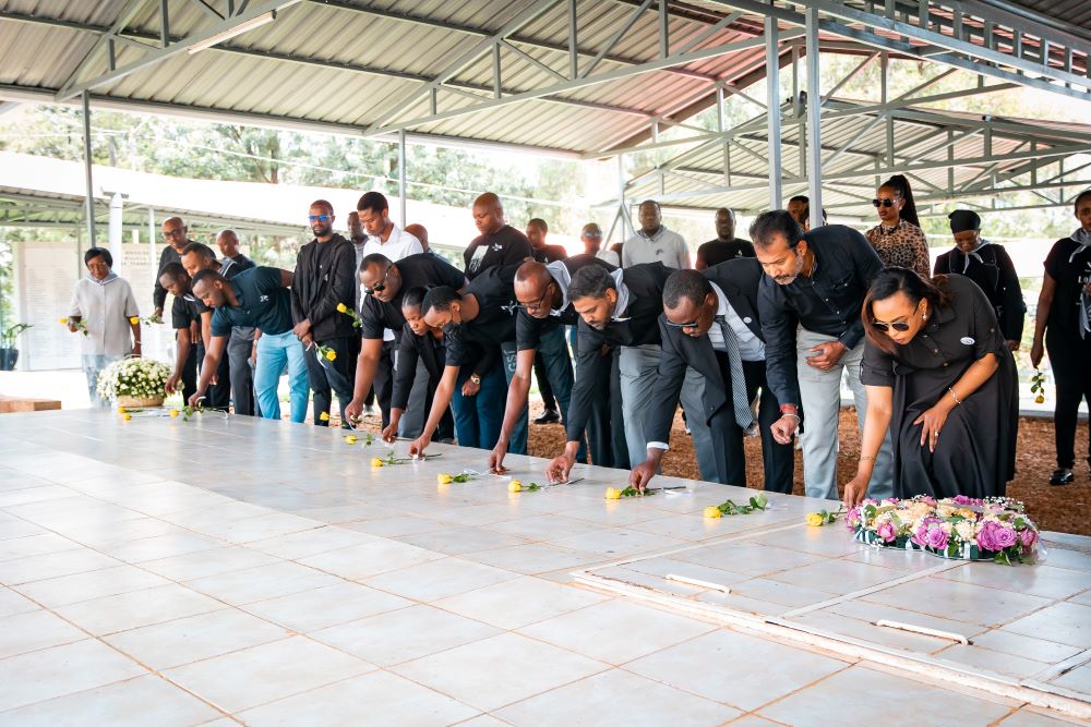 Akagera Business Group and Toyota Rwanda staff commemorate, urged to fight genocide ideology