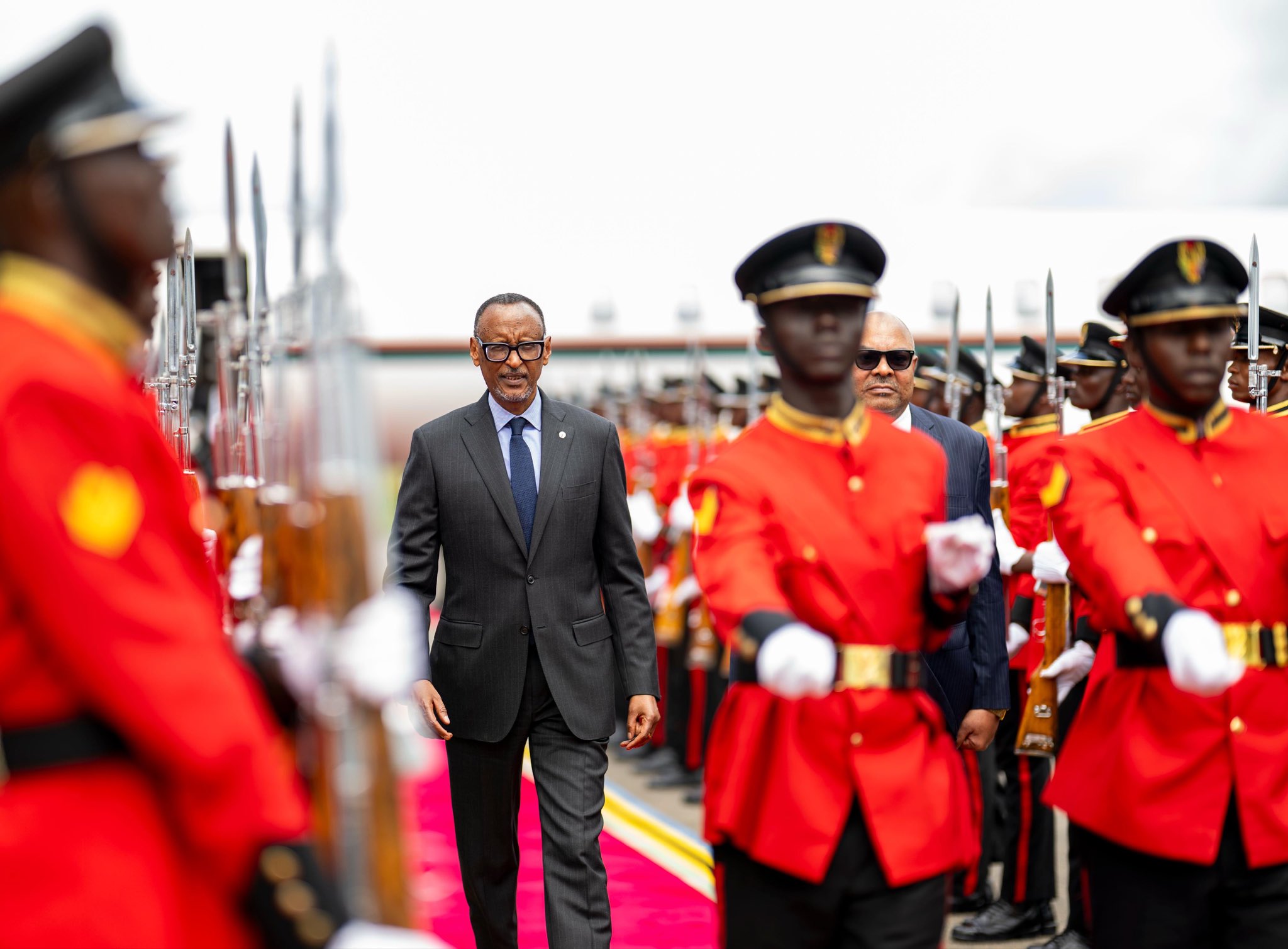 President Kagame arrives in Tanzania for working visit (Photos)