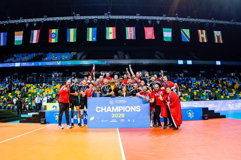 Egypt’s Al Ahly SC crowned 2026 CAVB men’s club champions in Kigali
