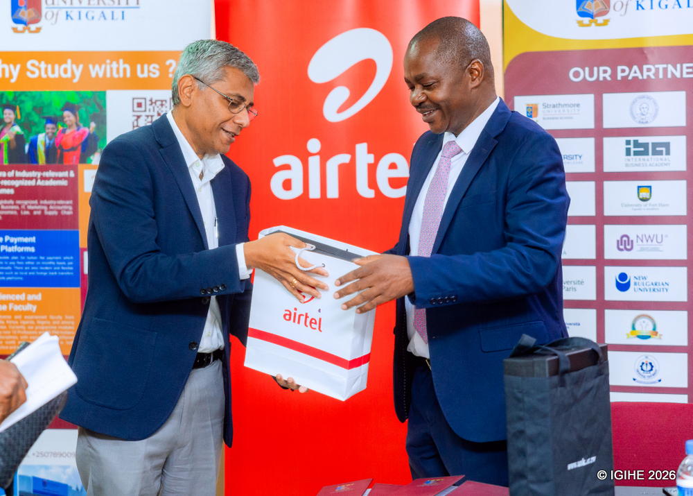 UoK, Airtel Rwanda partner to promote AI and expand digital access for students