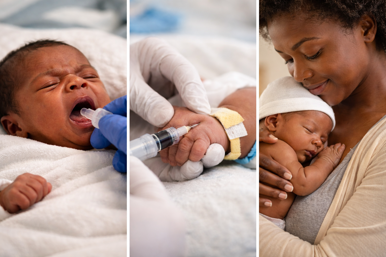 Sucrose shown to reduce pain in newborns during blood draw procedures