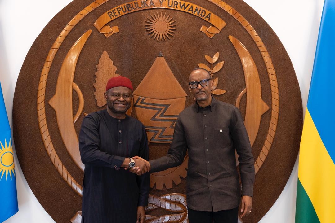 President Kagame bids farewell to outgoing UN resident coordinator Ojielo